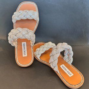 Steve Madden Sparkly Sandals Size 8